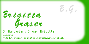 brigitta graser business card